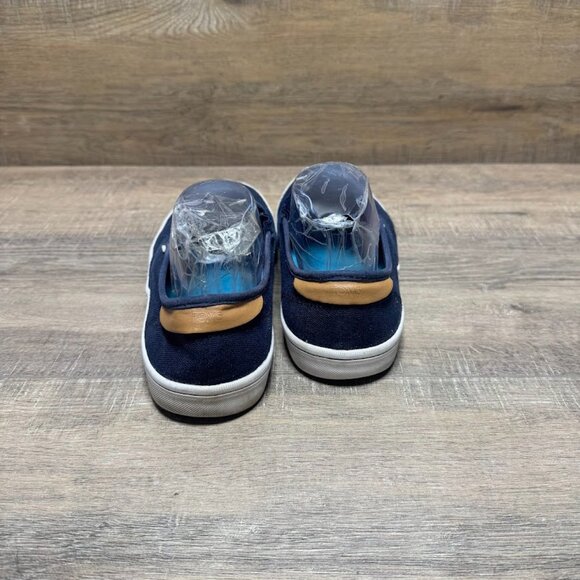 Toms Baja Navy Heritage Canvas Slip On Sneakers Men's Size 9.5 - Picture 3 of 7